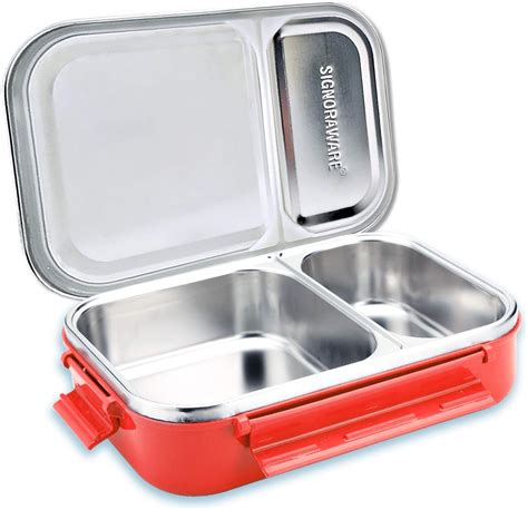 real steel lunch box|lunch box steel for school.